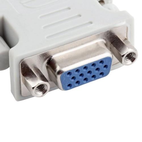 axGear DVI to VGA Adapter DVI-I 24+5 Dual Link Male to SVGA / DB15 Female Converter M/F