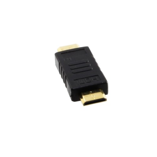 AXGEAR  Minihdmi Male to Mini Male Full HD Plated Adapter Converter for HDtv 1080P In Gold