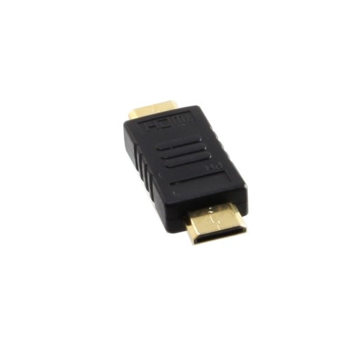 axGear MiniHDMI Male to Mini Male Full HD Gold Plated Adapter Converter for HDTV 1080P