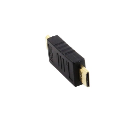 axGear MiniHDMI Male to Mini Male Full HD Gold Plated Adapter Converter for HDTV 1080P