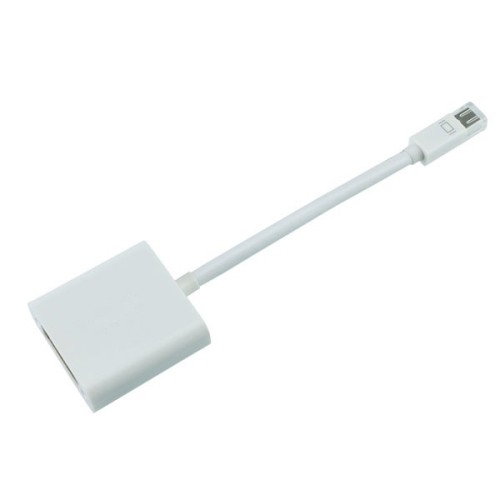 axGear Mini Displayport To DVI Cable Adapter Male to Female Thunderbolt Video Display Converter M/F