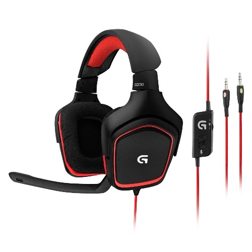 logitech g230 mic quiet