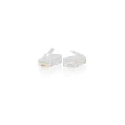 Black Box EZ Plug CAT6, Unshielded, 50-Pack - network connector -  C6EZUP-50PAK - Cat 6 Cables 