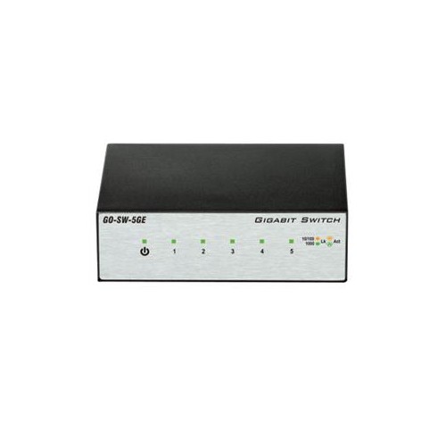 D-LINK  Go-Sw-5Ge 5-Port Gigabit Unmanaged Metal Desktop Switch 5 Network Twisted Pair 2 Layer Supported Desktop 3 Year L