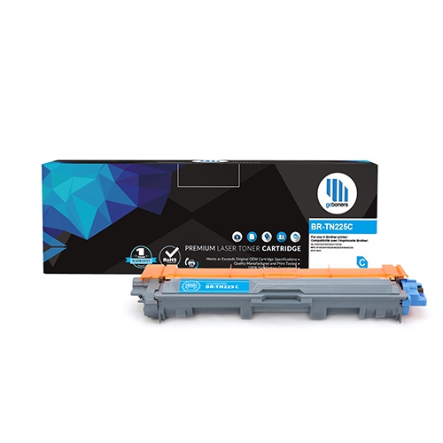 Gotoners™ Brother New Compatible TN-225 High Yield Cyan Toner DCP-9020CDW, HL-3140CW, MFC-9330CDW/9340CDW/9130CW