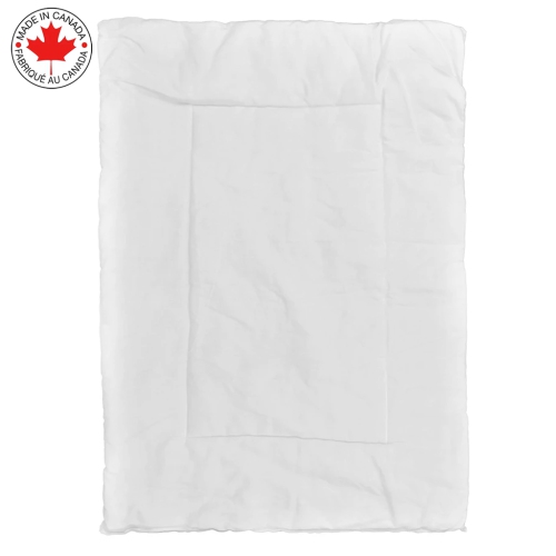 Bebelelo baby crib bedding 4 piece set, perfect for baby girls and boys, gray and white zigzag design