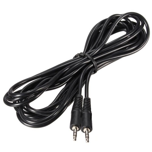 Câble auxiliaire audio 3,5 mm M/M d’axGear pour casque d’écoute Câble stéréo 5 pi