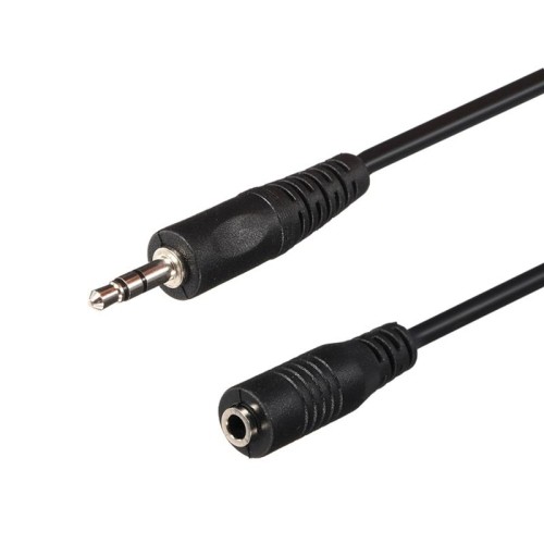 AxGear – Câble audio auxiliaire 3,5 mm mâle/femelle mâle vers femelle, prise pour casque d’écoute, câble stéréo 15 pi, 5 m