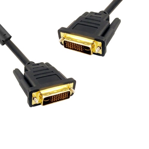 axGear DVI Cable DVI-D Dual Link Digital Video Cable for PC LCD TV Monitor Wire 15Ft 5M