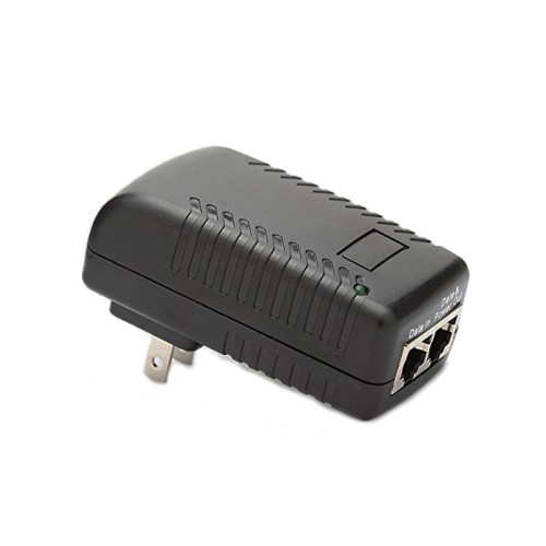 axGear PoE Power Injector 48V 0.5A Power Over Ethernet Adapter For POE IP Camera