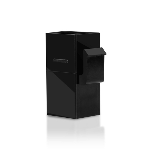 axGear CAT6 Inline Coupler Keystone RJ45 Female to Female Snap-In Jack Insert - Black