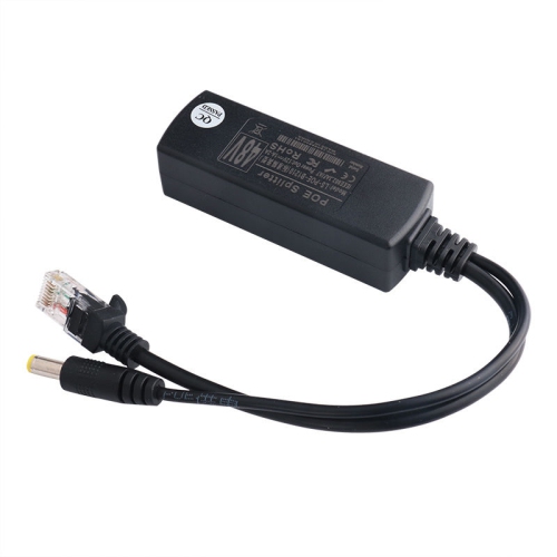 axGear Active PoE Splitter Power Over Ethernet 48V to 12V 2.4A Compliant IEEE802.3