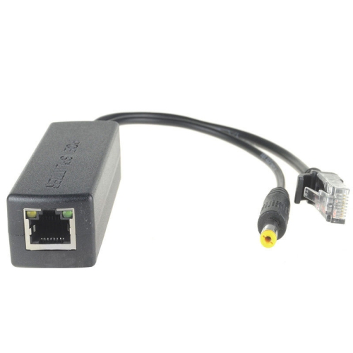 axGear Active PoE Splitter Power Over Ethernet 48V to 12V 2.4A Compliant IEEE802.3
