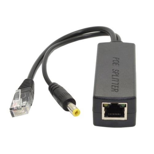 axGear Active PoE Splitter Power Over Ethernet 48V to 12V 2.4A Compliant IEEE802.3