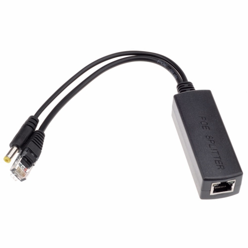 axGear Active PoE Splitter Power Over Ethernet 48V to 12V 2.4A Compliant IEEE802.3