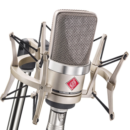 Neumann TLM 102 Studio Set Large Condenser Microphone - Nickel