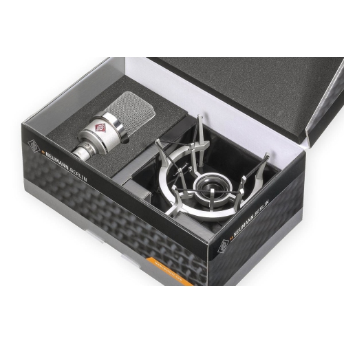Neumann TLM 102 Studio Set Large Condenser Microphone - Nickel