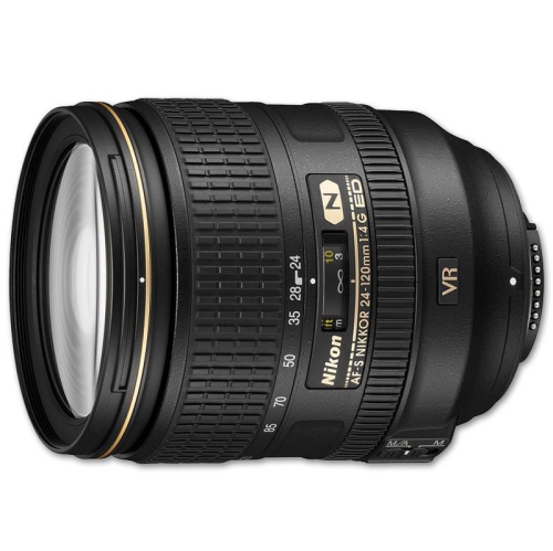 Objectif AF-S VR 24-120 mm f4 G ED de Nikon
