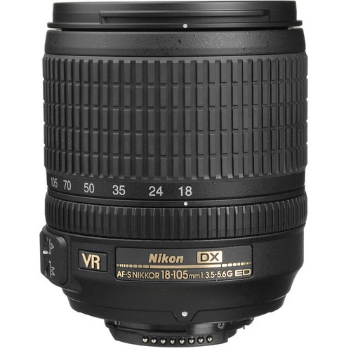 Nikon 18-105mm G ED DX VR AF-S Lens | Best Buy Canada