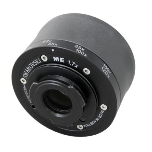Prolongateur de grossissement de 1,7 x Swarovski pour ATX/STX/BTX