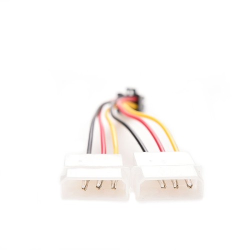 axGear 2x IDE Molex to 6Pin PCI Express PCI-E Video Card Power Adapter Cable