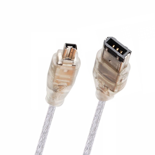 axGear IEEE Firewire 1394 Cable 4 Pin to 6 Pin 4-6 Pin link Cable Wire 2.5 Ft