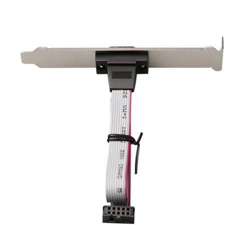 axGear Motherboard DB9 RS232 Com Port Serial Header Connector Cable Bracket