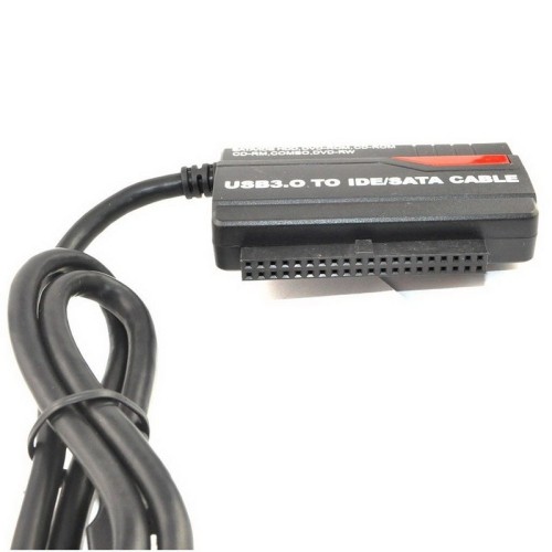 Convertisseur de câble USB 3.0 vers IDE SATA d’axGear avec adaptateur d’alimentation haute vitesse