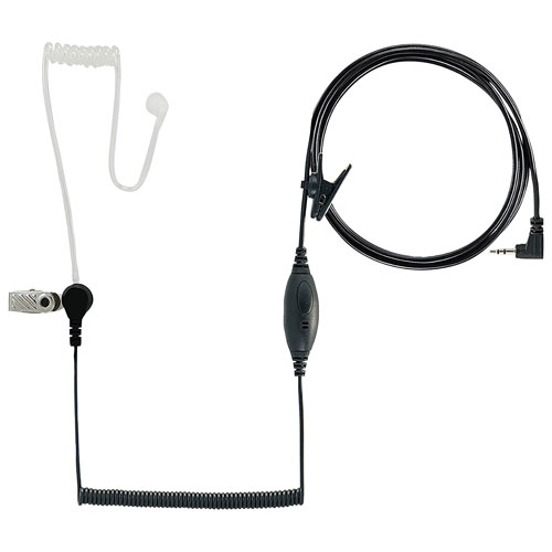 Cobra In-Ear Surveillance Headset with Microphone