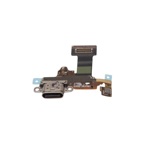 Replacement Charging Port PCB With Microphone Flex Compatible With LG V35 ThinQ / LG V30
