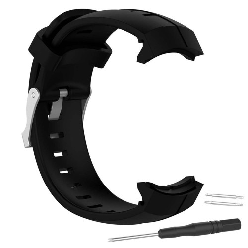 StrapsCo Replacement Band Strap for Suunto Spartan Sport in Black