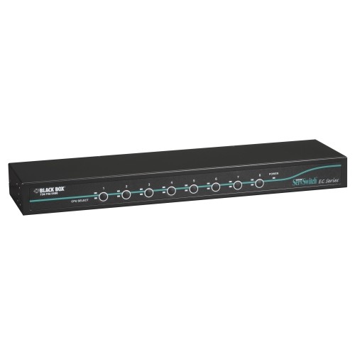 Black Box 8-Port EC Series KVM Switch for PS/2 USB Servers