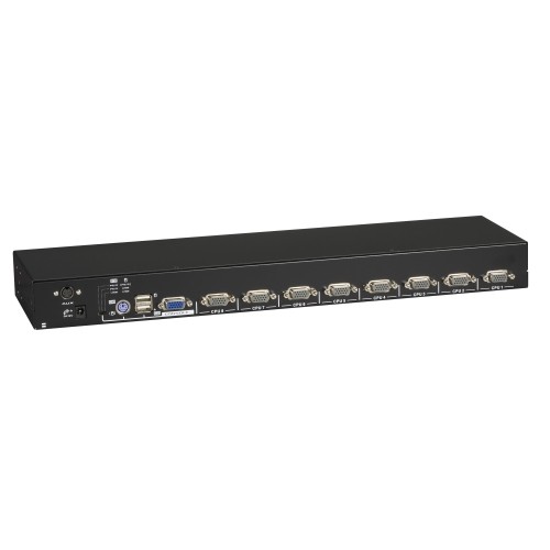 Black Box 8-Port EC Series KVM Switch for PS/2 USB Servers
