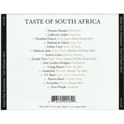 Taste of South Africa [Audio CD] Various