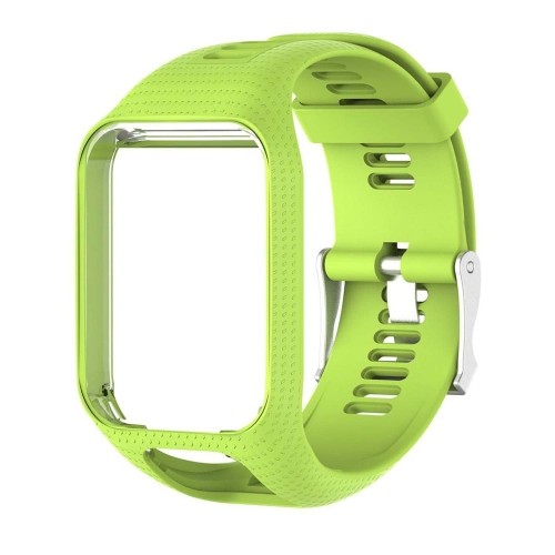 StrapsCo Replacement Band Strap for TomTom Runner 2 & 3 Watch in Lime Green