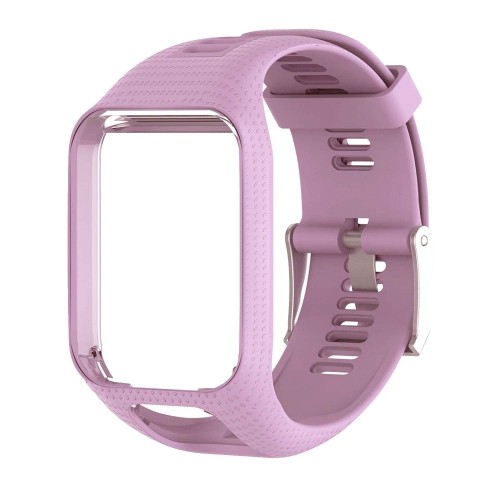 StrapsCo Replacement Band Strap for TomTom Runner 2 & 3 Watch in Light Purple