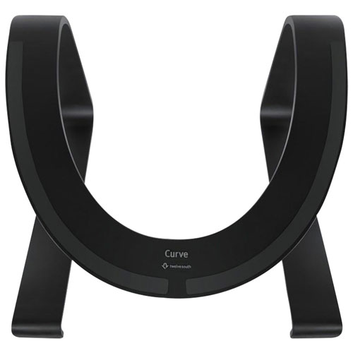 Twelve South Curved Laptop Stand for MacBook - Black