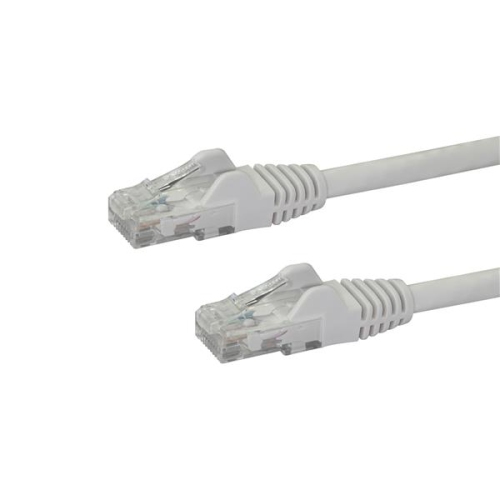 STARTECH  125Ft Cat6 Snagless Ethernet Patch Cable - White - (N6Patch125Wh)