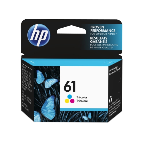 HP  61 Original Ink Tricolor Cartridge - Single Pack Ch562Wn#140