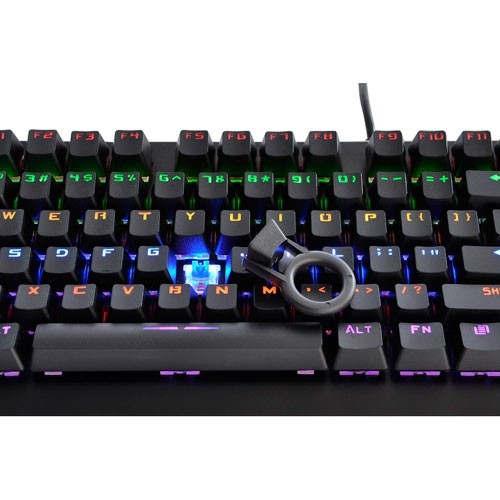 Lexma K900 Backlit Mechanical Blue Switch Gaming Keyboard - Open Box- English