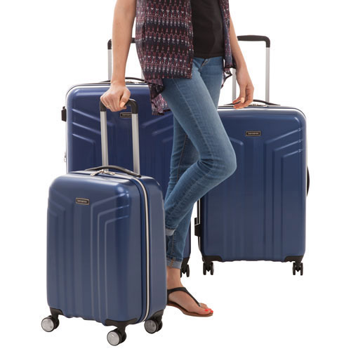 Samsonite Symphony DLX 3-Piece Hard Side 4-Wheeled Luggage Set - Navy by SAMSONITE - Open Box condition - Image 13