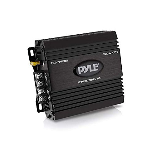 Pyle PSWNV480 24V DC to 12V DC Power Step Down 480W Converter with PMW Technology