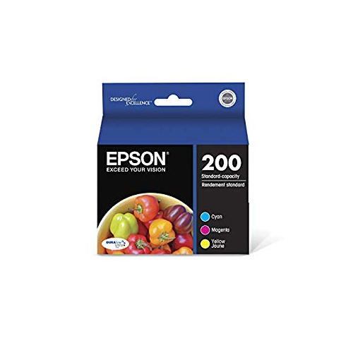 EPSON  200 Durabrite Ultra Standard Capacity Ink Cartridge Colour Combo Pack (T200520)