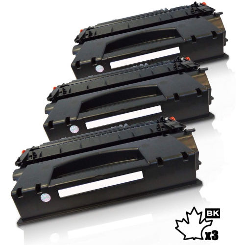 3 Inkfirst Compatible Toner Cartridges Replacement for HP Q5949X Q7553X 49X 53X LaserJet P2015 P3015x 1320 3390 3392 M2727