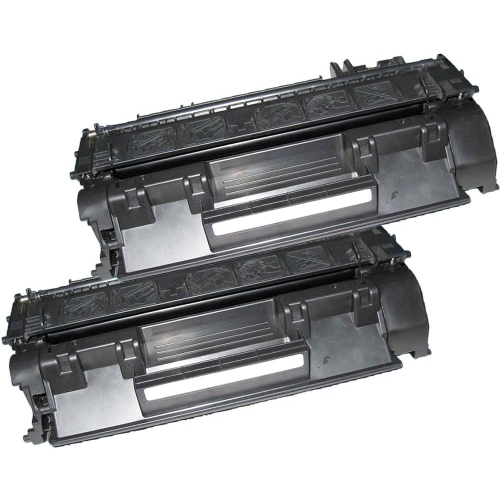 2 Inkfirst Compatible Toner Cartridges Replacement for HP CE505A CF280A 05A 80A LaserJet P2035 P2035n P2055dn M425dn M401dw