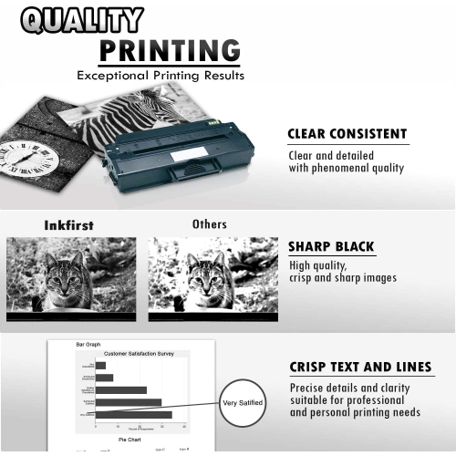 Inkfirst® Compatible Toner Cartridge B1260 331-7328 Replacement for Dell B1260 Black Dell B1265dnf B1260dn