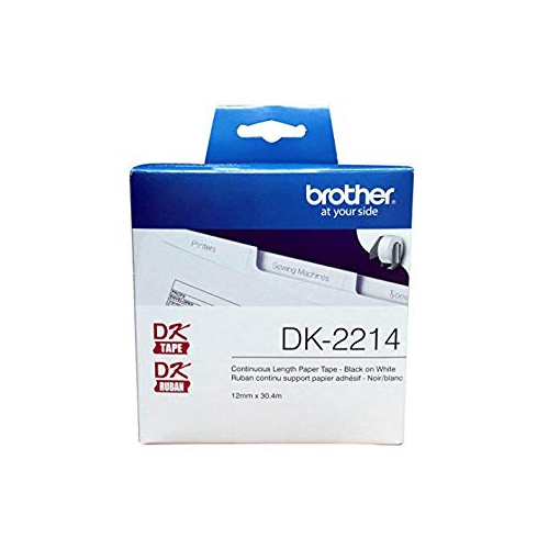 BROTHER  Dk-2214 Continuous Paper Label Roll (100 Feet12' Wide)