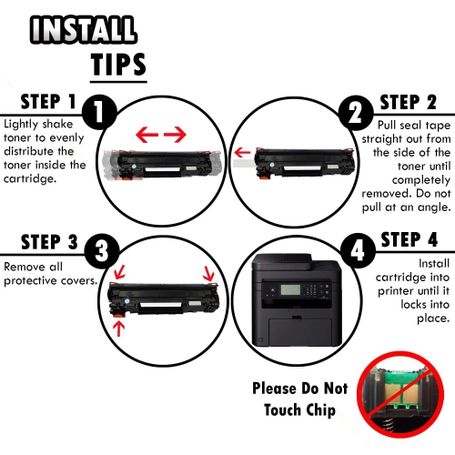 3 Inkfirst Compatible Toner Cartridges Replacement for Canon 137 9435B001AA ImageClass MF244dw MF247dw MF249dw D570 LBP151dw