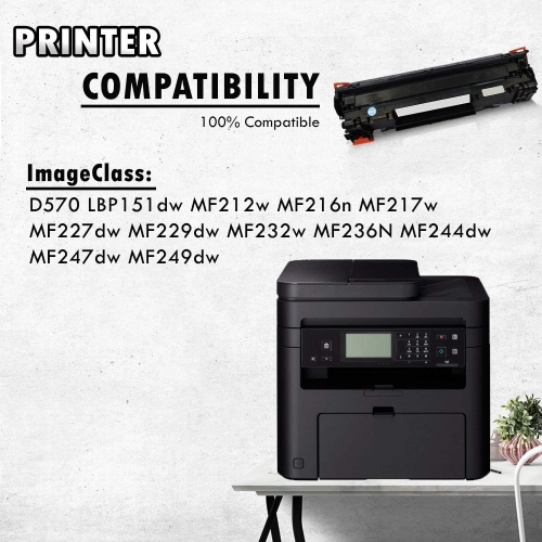 3 Inkfirst Compatible Toner Cartridges Replacement for Canon 137 9435B001AA ImageClass MF244dw MF247dw MF249dw D570 LBP151dw