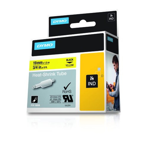 Dymo Heat Shrink Labels